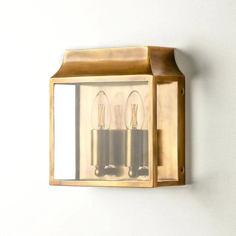 Pooky Double Crail IP44 Outdoor Wall Light