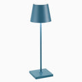 Zafferano Poldina Pro Rechargeable Blue Avio Table Lamp